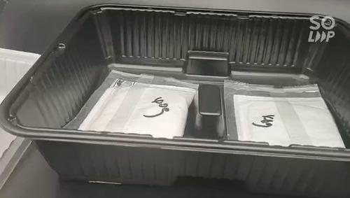 自热饭盒含发热包含筷子四格YG-1000ml（四/五分格）餐盒